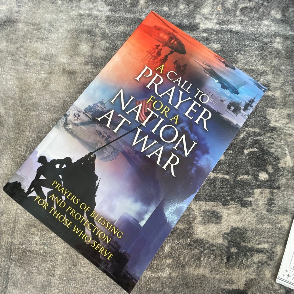 A Call to Prayer for a Nation‎ at War Military Christian Devotional White Stone